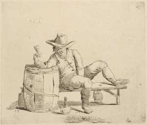 drinking-man-on-a-bench