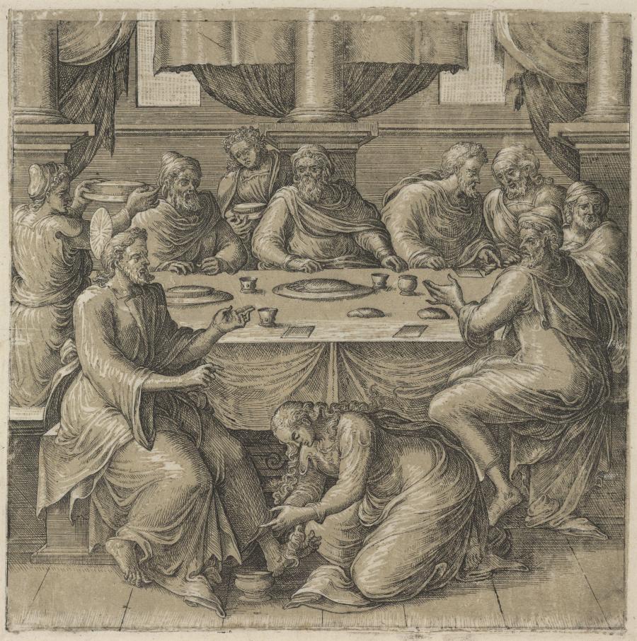 Christus in het huis van Simon de Farizeeër