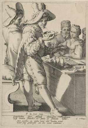 two-charlatans-at-a-table-with-vases