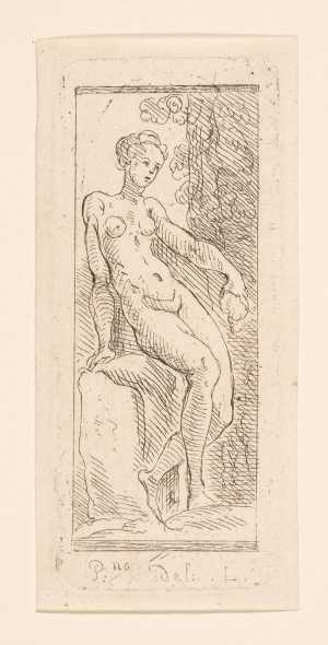 etching-after-parmigiano-eva-holding-an-apple