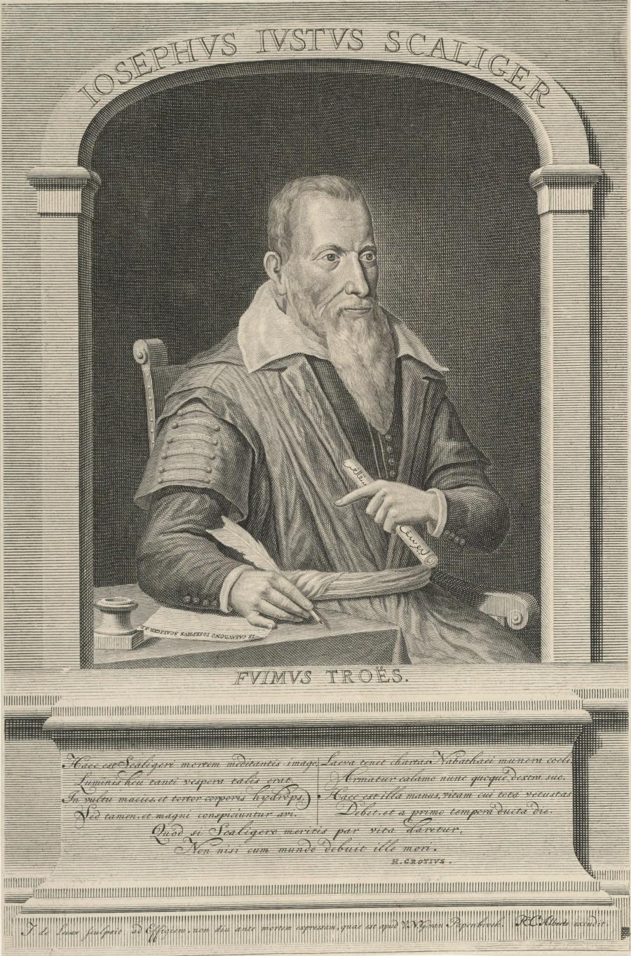 Portrait of Josephus Justus Scaliger