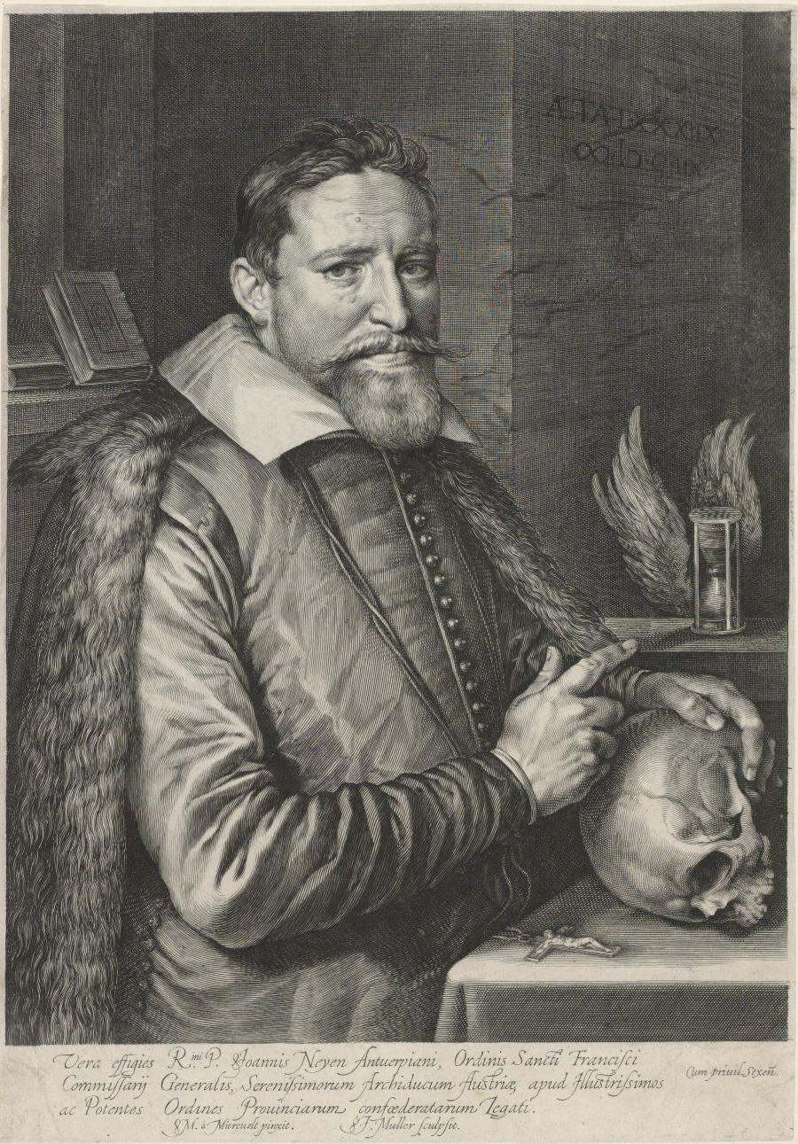 Portret van Joannes Neyen