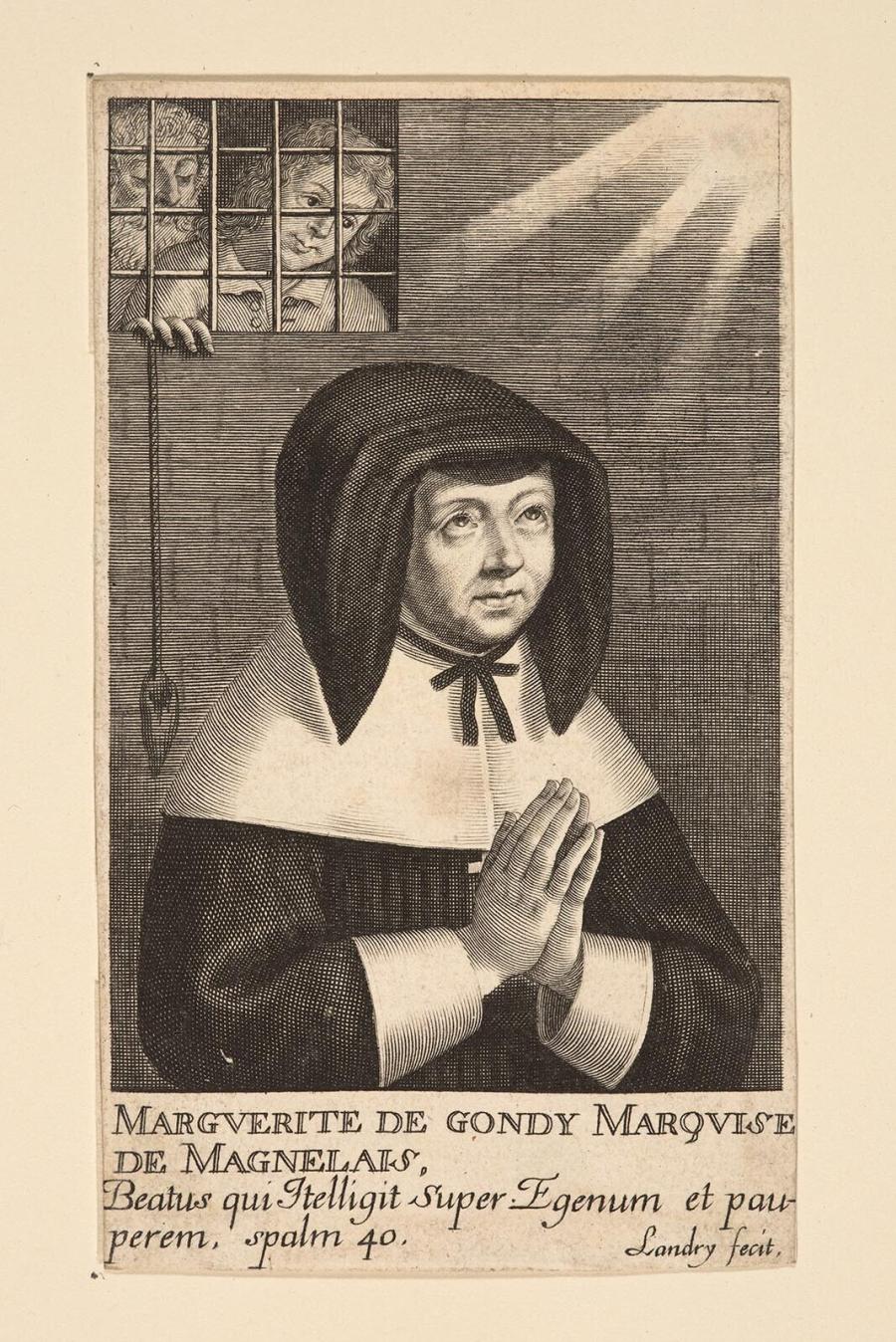 Portret van Marguerite de Gondy, marquise de Maignelais