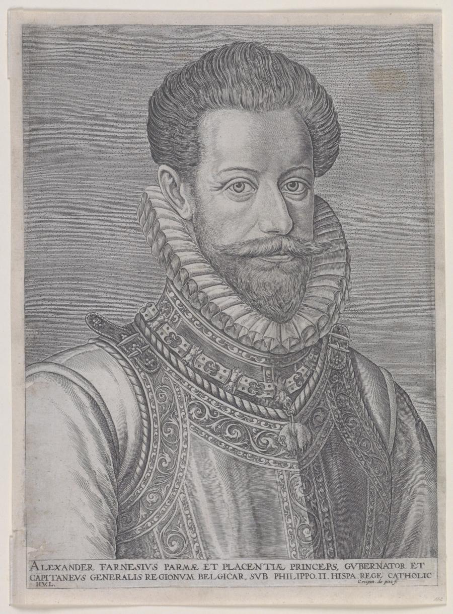 Portrait of Alexander Farnese, Duke of Parma