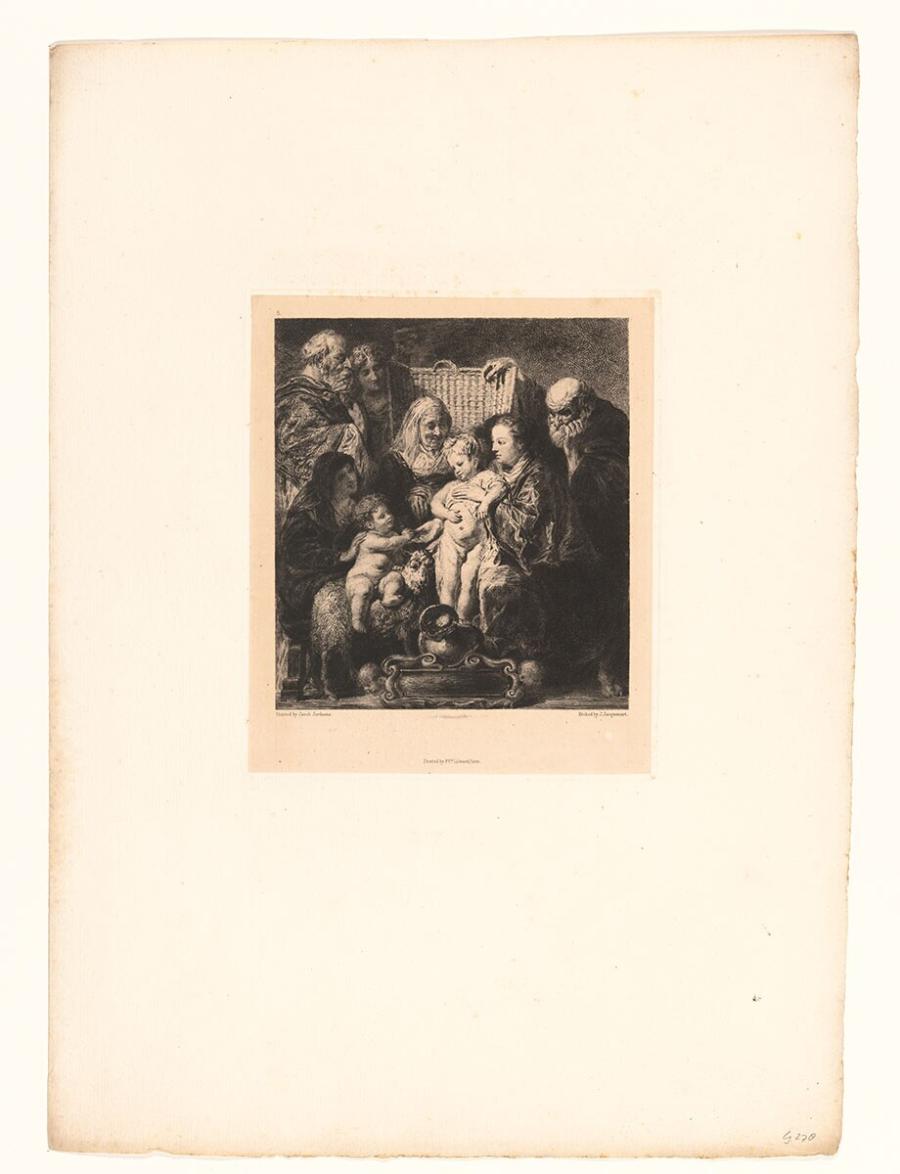 Etchings of Pictures in the Metropolitan Museum New York
