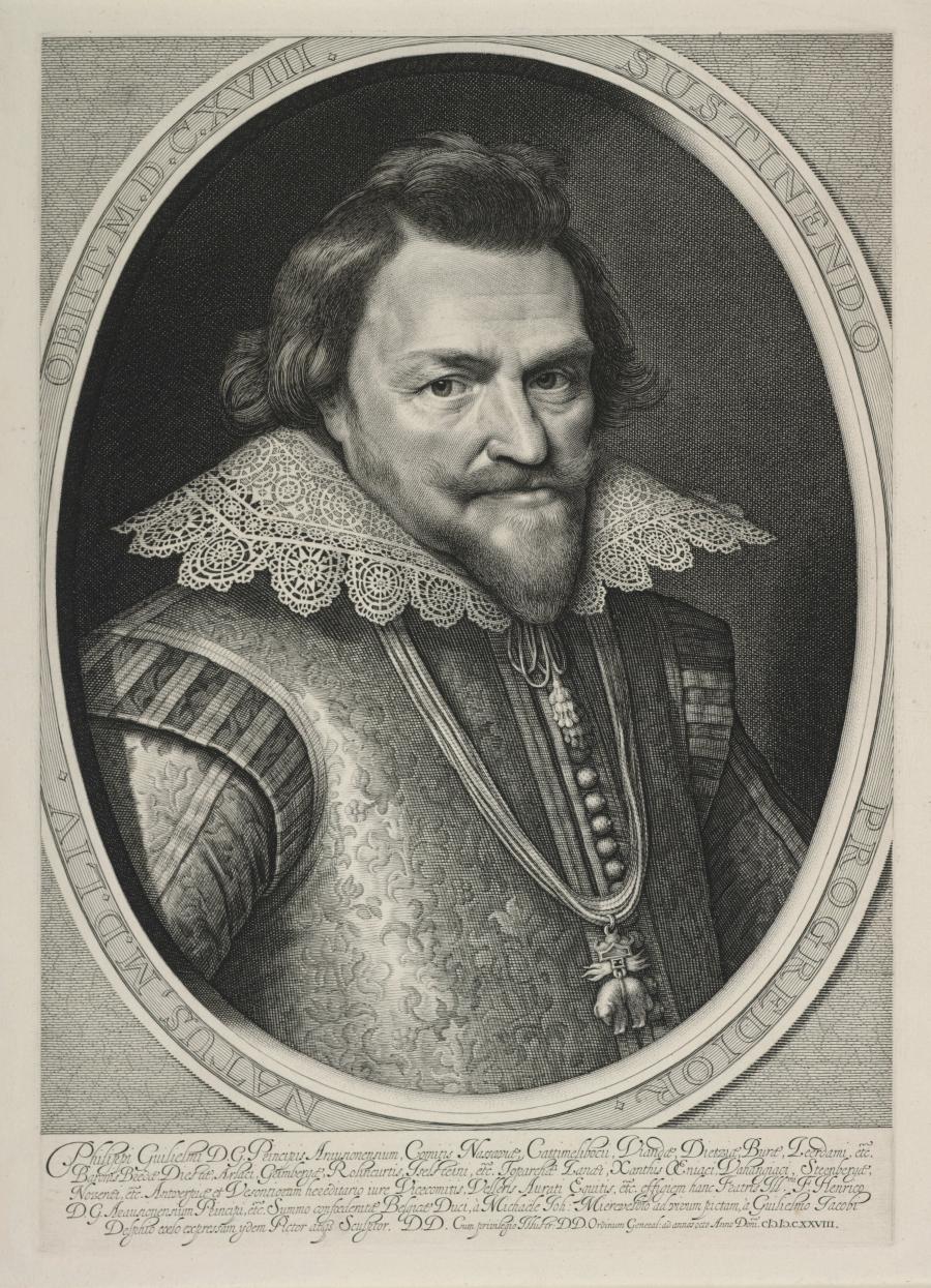 Portret van Filips Willem van Oranje