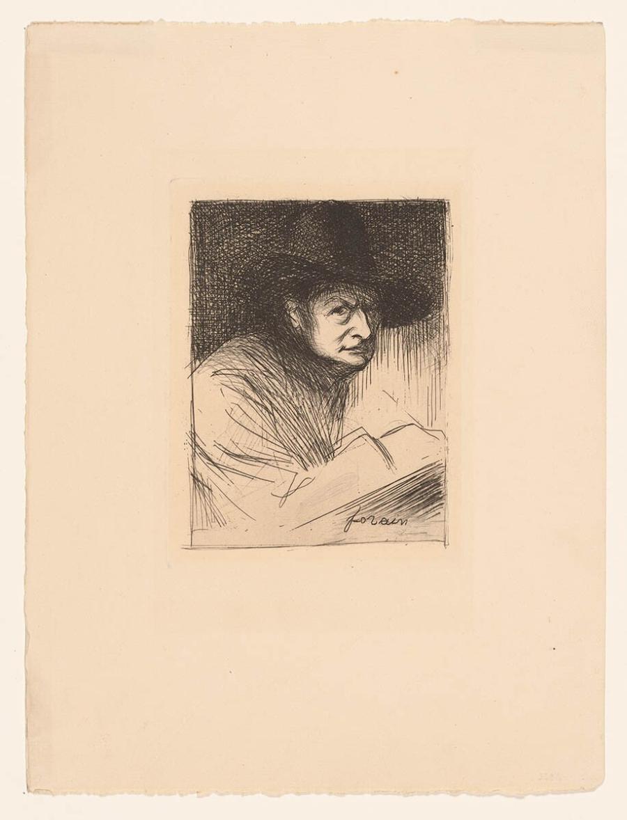 Self-Portrait, drawing