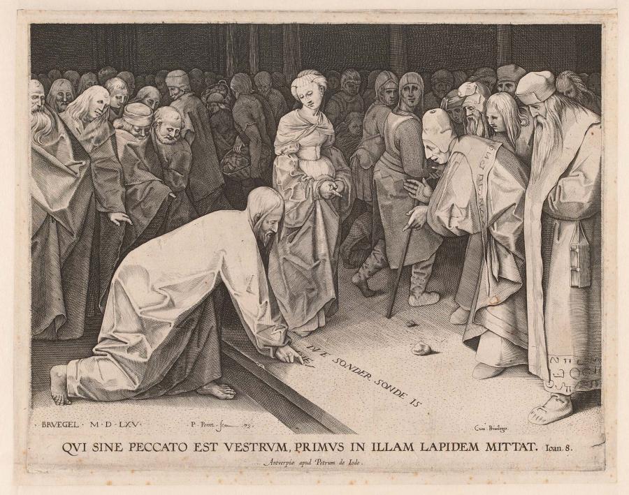 Christus en de overspelige vrouw