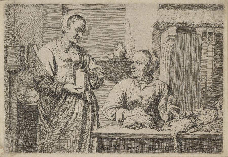 The Two Dutch Female Cooks