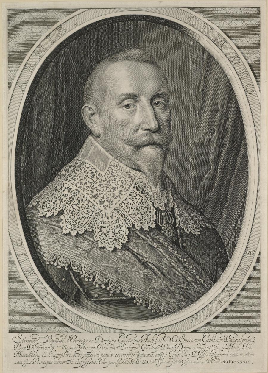 Portret van koning Gustaaf II Adolf van Zweden Museum Boijmans Van Beuningen Portret van koning Gustaaf II Adolf van Zweden Museum Boijmans Van Beuningen