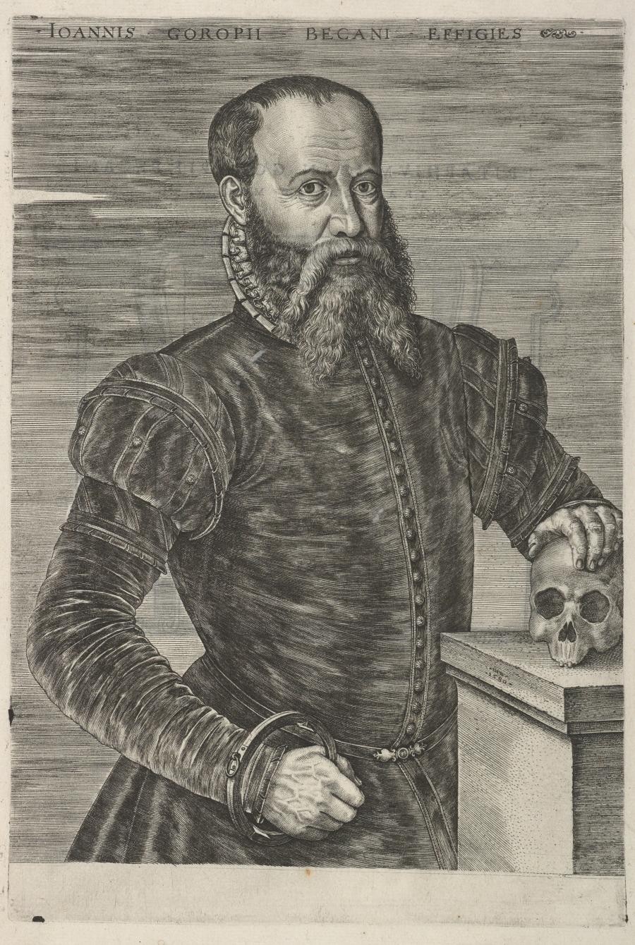 Portrait of Joannes Goropius Becanus