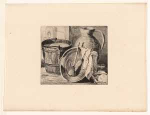 still-life-of-pail-vat-and-pitcher