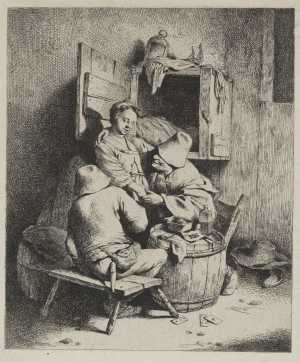 een-man-liefkoost-een-jonge-gastvrouw