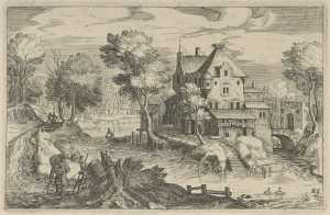 large-house-on-an-island-amid-a-small-river