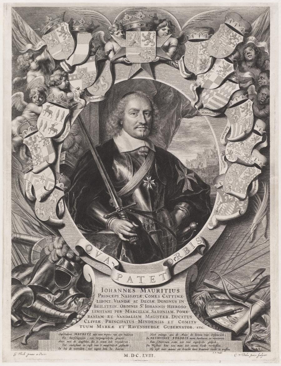 Portrait of John Maurice, Count of Nassau-Siegen