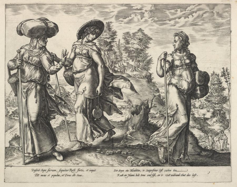 Orpah Leaving Ruth and Naomi