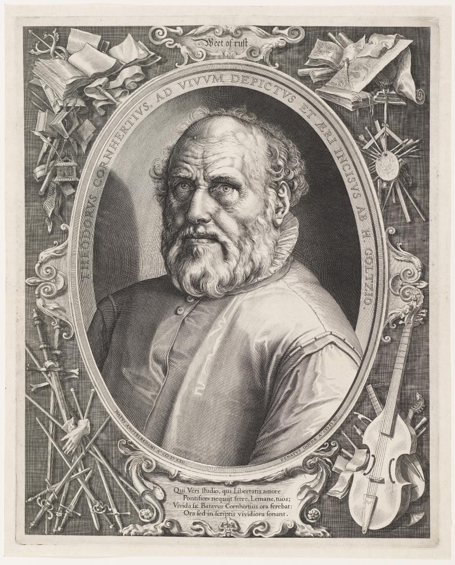 Portrait of Dirck Volkertsz. Coornhert