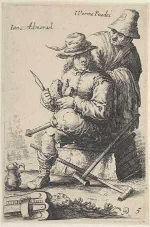 zittende-bedelaar-met-houten-been-en-mes