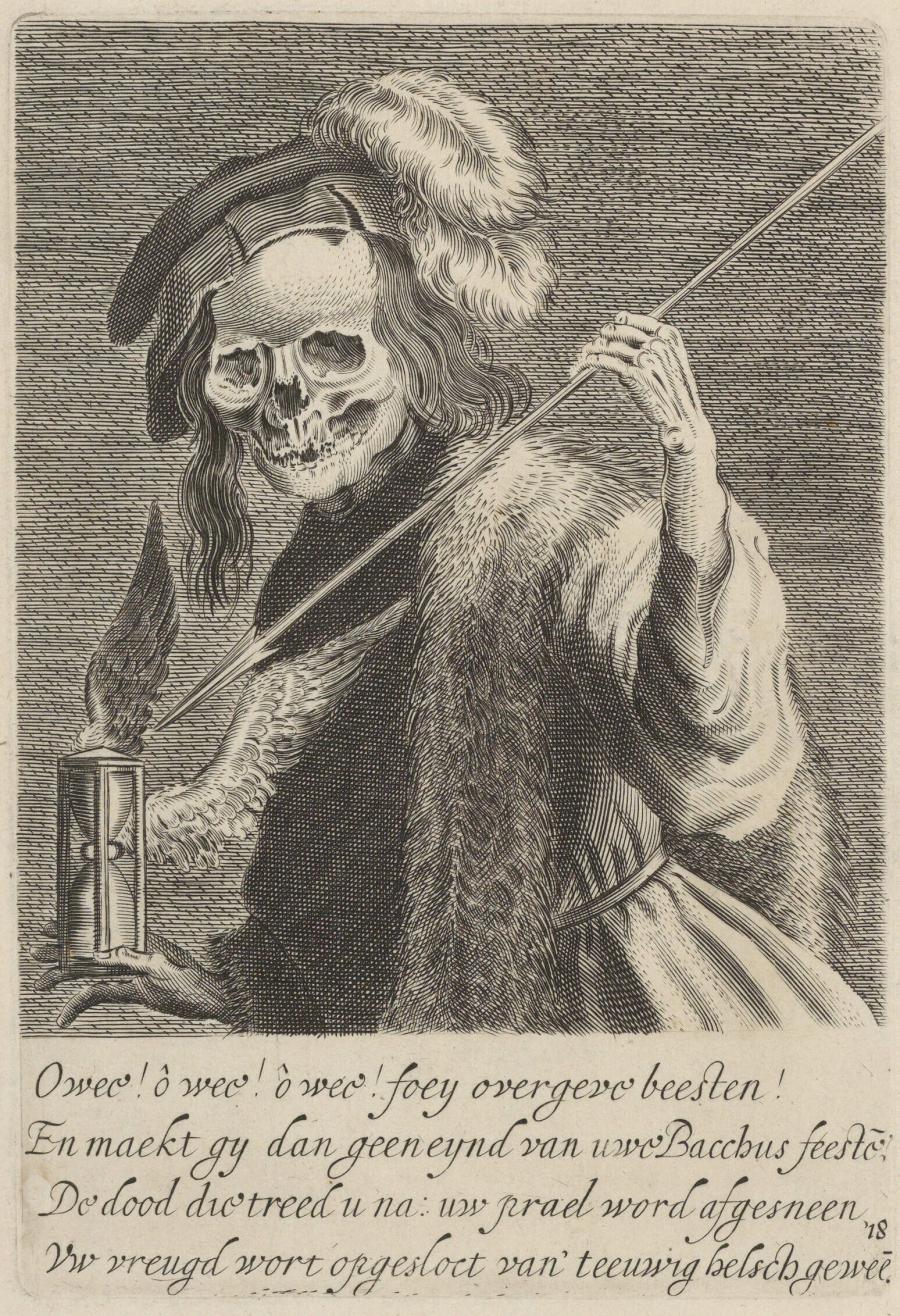 Death with Arrow and Winged Hourglass