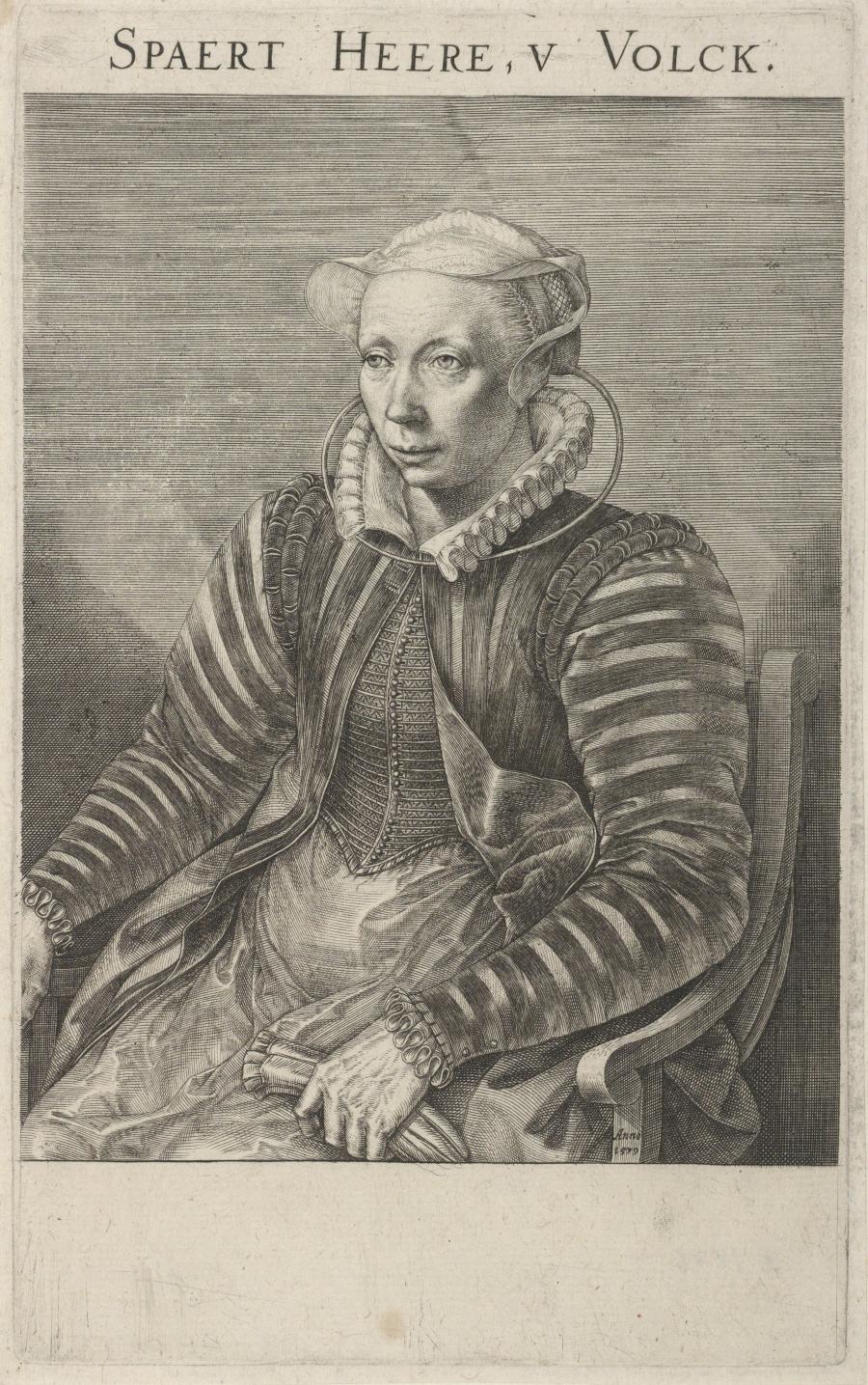 Portret van Volcxken Diericx