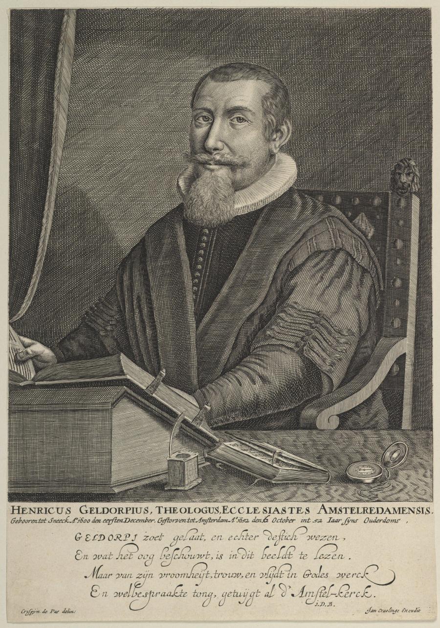 Portrait of Henrik van Geldorp