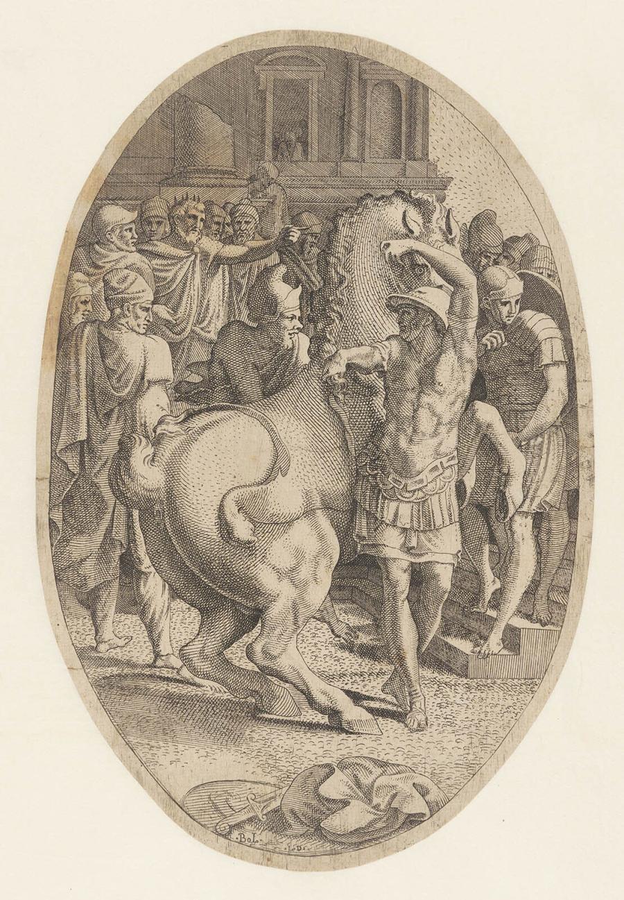 Alexander Mastering Bucephalus