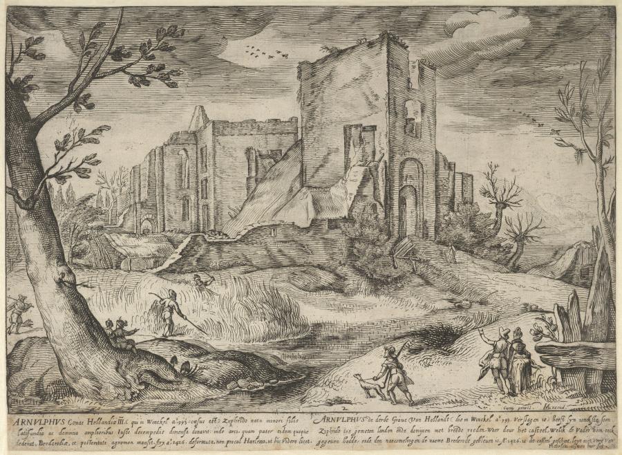 Landscape with the Ruins of Brederode Castle