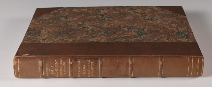 Della Magnificenza ed Architettura de' Romani / Osservazioni Sopra la Lettre de Monsieur Mariette aux Auteurs de la Gazette Littéraire de l'Europe (Over de grootsheid en de architectuur van de Romeinen / Commentaar op de brief van M. Mariette)