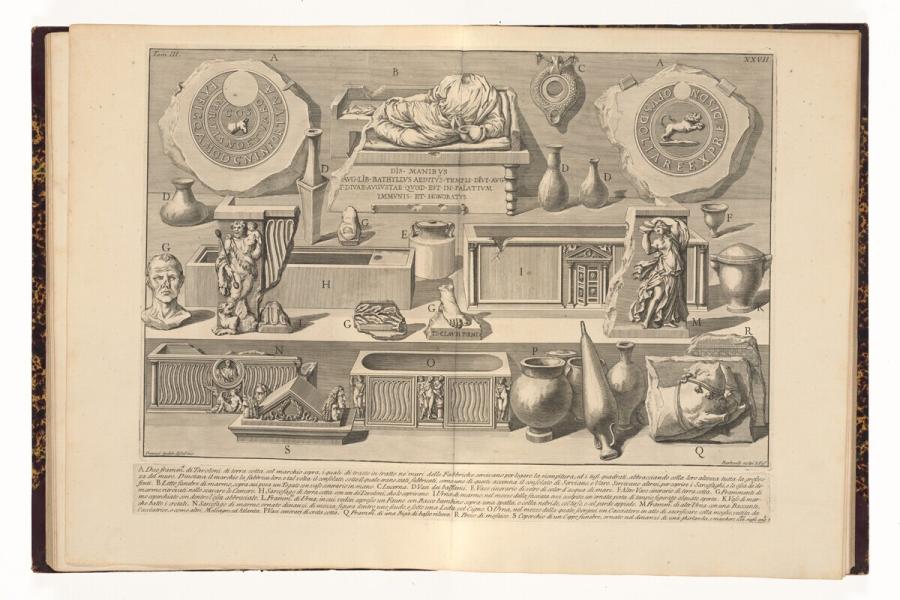 Due frammenti di Tavoloni di terra cotta