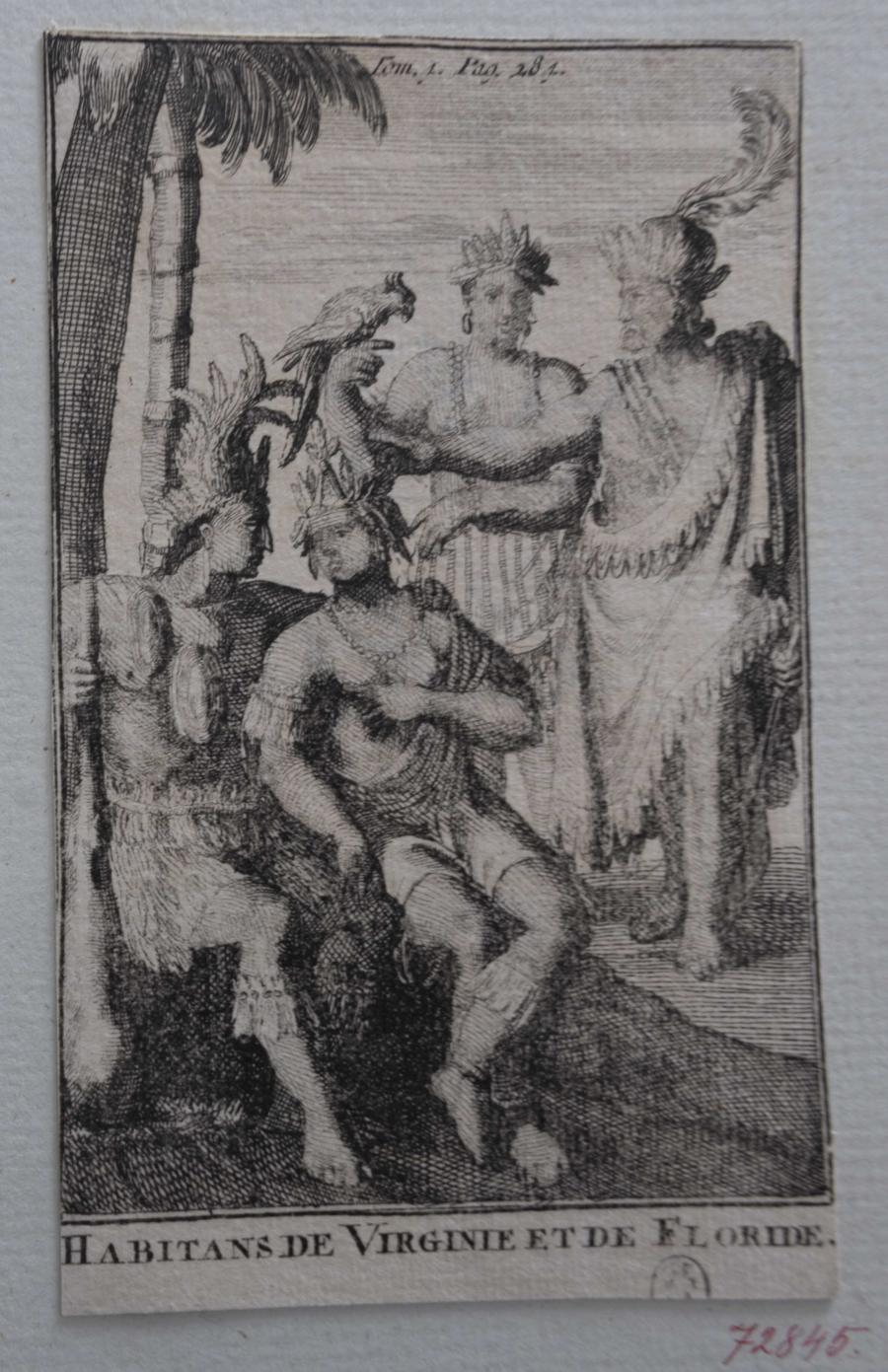 Habitans de Virginie et de Floride