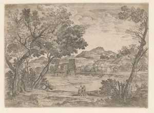 italiaans-landschap-met-twee-herders