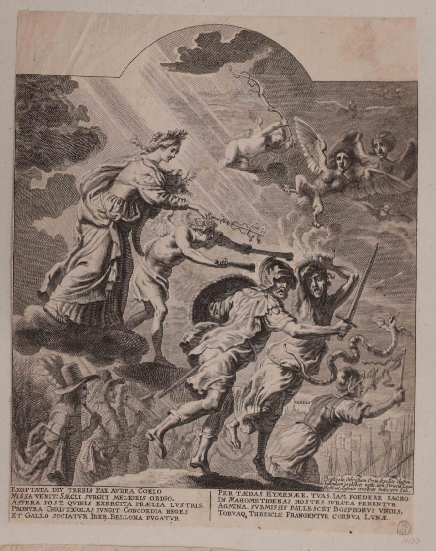 Allegorie op het Verdrag van de Pyreneeën