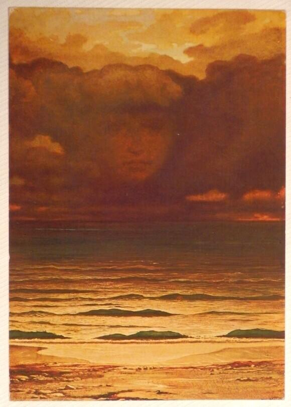 Ansichtkaart  met tekst