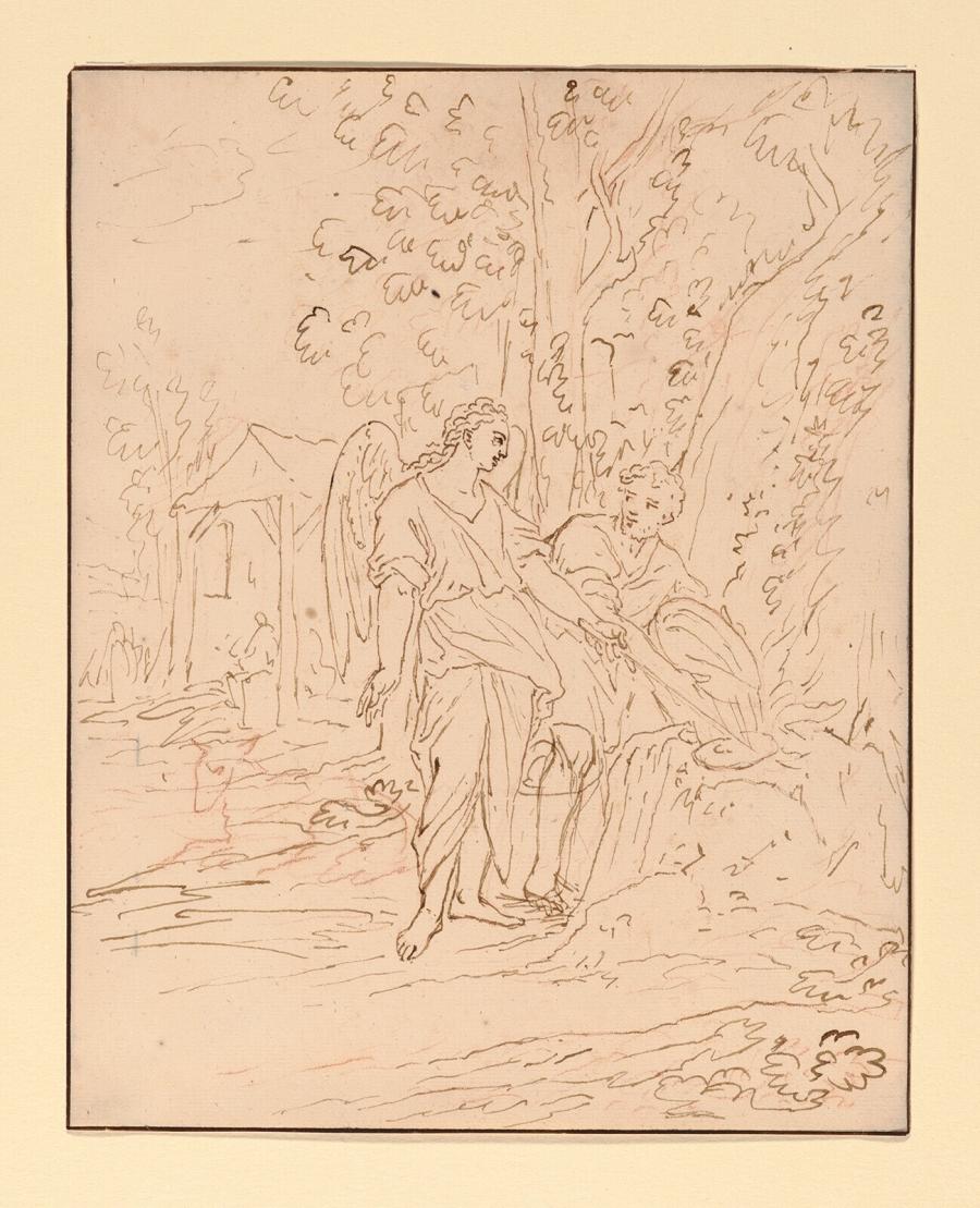 Gideon and the Angel at the Sacrifice