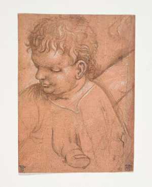 hoofd-van-een-jongen-en-een-studie-van-een-duim-of-een-teen