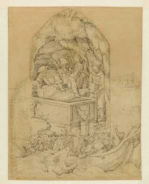 the-entombment-above-jonah-and-the-whale-below