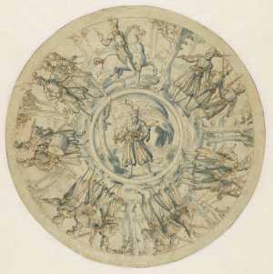 roundel-with-standing-soldiers-and-their-captain-on-horsback-a-swiss-foot-soldier-landsknecht-as-flag-bearer-in-the-centre-medaillon