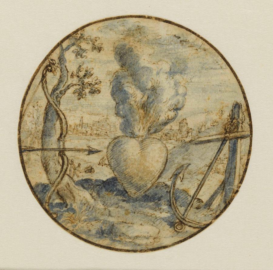 Emblematische voorstelling: Speque metuque pavet