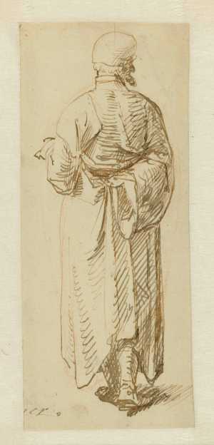 naar-rechts-gewende-staande-man-op-de-rug-gezien