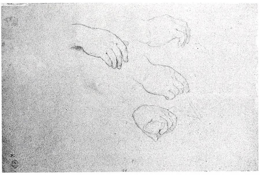 Four Studies of a Hand