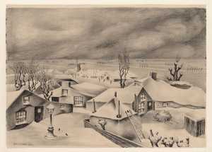 village-in-the-snow