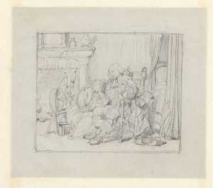 cavalier-met-vrouw-in-interieur-mogelijk-oliver-cromwell-en-zijn-dochter