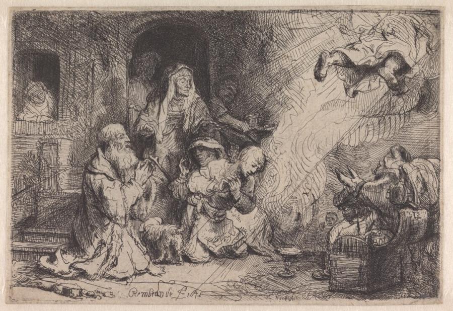 The Angel Departing from the Family of Tobias