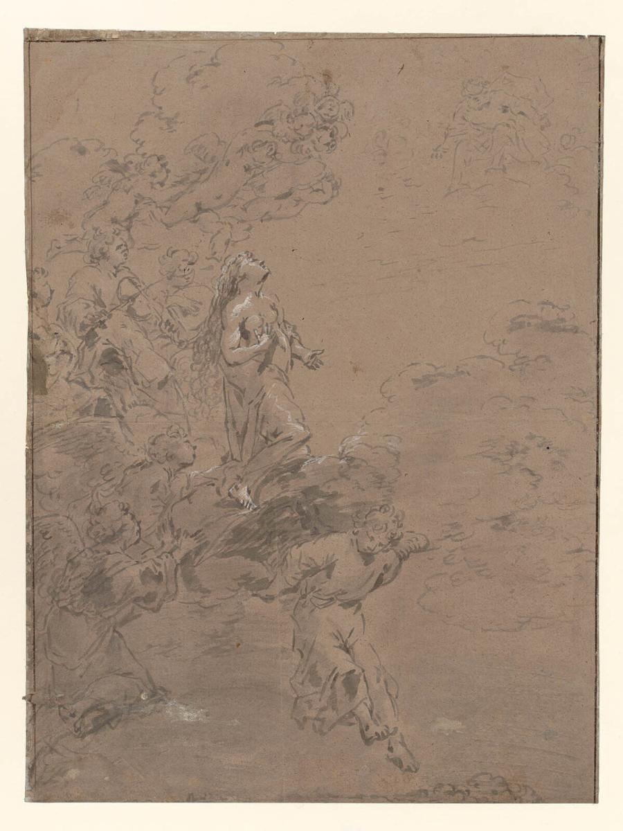 St Cecilia Surrounded by Angels