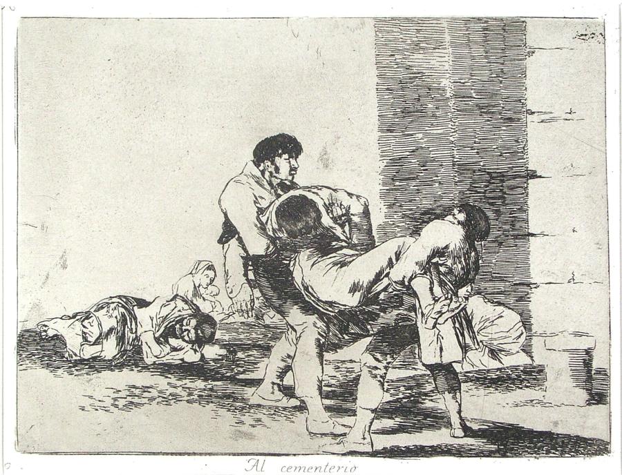 Al cementerio (Op de begraafplaats)