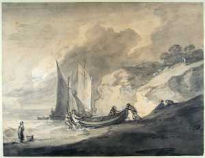 englisch-coastal-view-with-sailing-ships