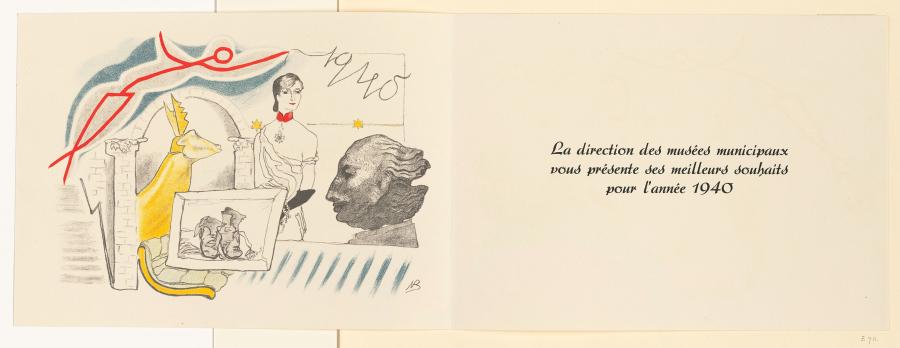 New Year's Greetings of the Amsterdam City Museums for the Year 1940