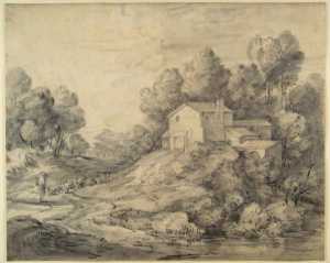 wooded-landscape-with-a-herdsman-and-his-herd-near-a-house-on-a-hill-top