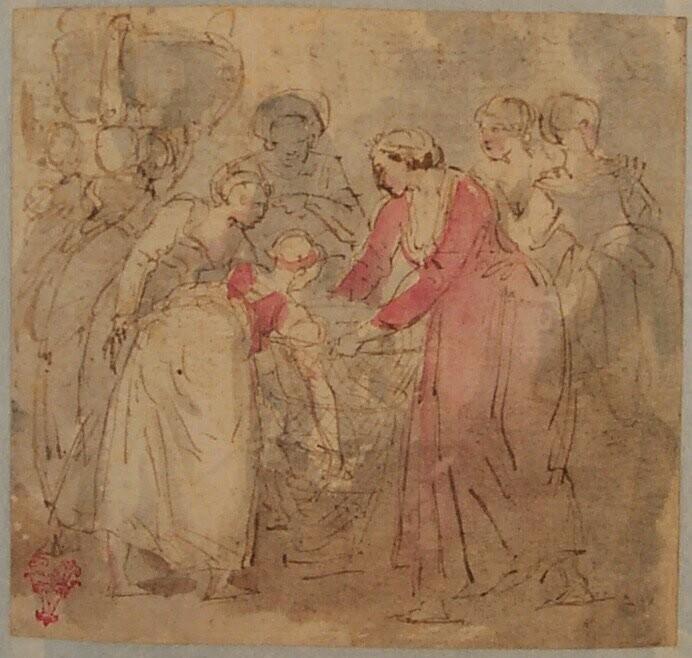 Group of Women near a Laundry Basket