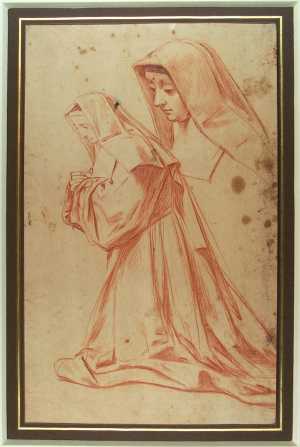 studies-of-a-kneeling-nun